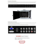 SEETEC P173-9HSD-CO 1920x1080 17.3인치 SDI / HDMI 4K 방송용 전문 사진 카메라 필드 모니터, P173-9HSD-CO