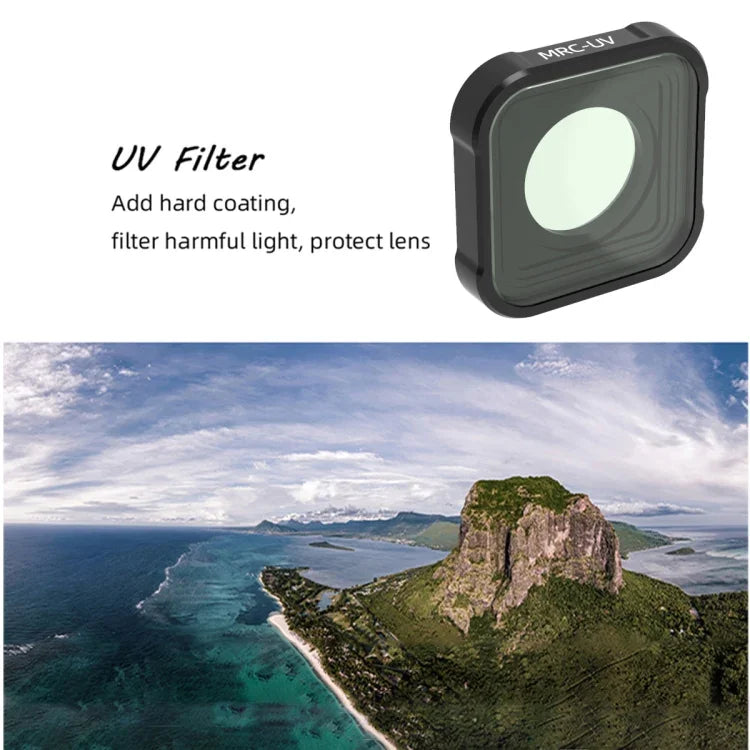 GoPro HERO13 Black /12 Black /11 Black /10 Black /9 Black용 JSR KB 시리즈 MCUV 렌즈 필터, MCUV