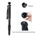 BEXIN MAS285 휴대용 여행용 야외 DSLR 카메라 알루미늄 합금 모노포드 홀더, MAS285