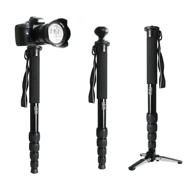 BEXIN MAS285 휴대용 여행용 야외 DSLR 카메라 알루미늄 합금 모노포드 홀더, MAS285