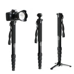 BEXIN MAS325 휴대용 여행용 야외 DSLR 카메라 알루미늄 합금 모노포드 홀더, MAS325