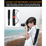 BEXIN P308D 휴대용 여행용 야외 DSLR 카메라 알루미늄 합금 모노포드 홀더, P308D