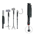 BEXIN P308 휴대용 여행용 야외 DSLR 카메라 알루미늄 합금 모노포드 홀더, P308