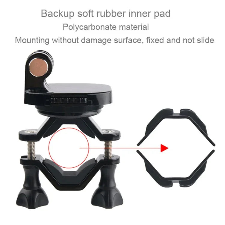 GP433 자전거 오토바이 핸들바 마운트 for GoPro, Insta360, DJI 및 기타 액션 카메라, GP433