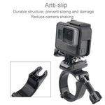 GP434 대형 자전거 오토바이 핸들바 고정 마운트 for GoPro, Insta360, DJI 및 기타 액션 카메라, GP434