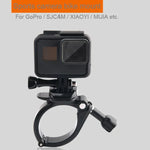 GP434 대형 자전거 오토바이 핸들바 고정 마운트 for GoPro, Insta360, DJI 및 기타 액션 카메라, GP434