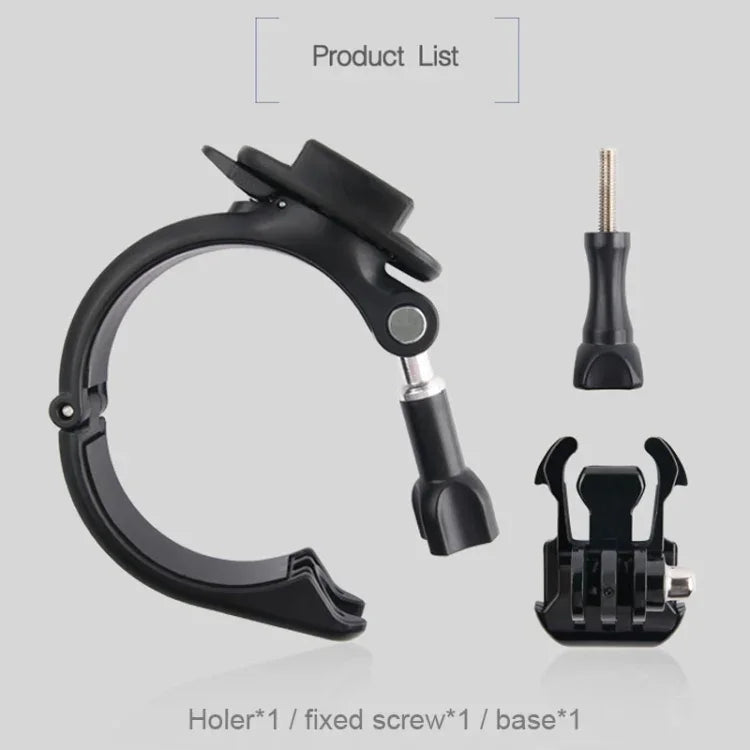 GP434 대형 자전거 오토바이 핸들바 고정 마운트 for GoPro, Insta360, DJI 및 기타 액션 카메라, GP434