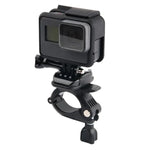 GP435 소형 자전거 오토바이 핸들바 고정 마운트 GoPro, Insta360, DJI 및 기타 액션 카메라용, GP435