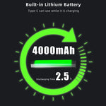 LUXCeO RGB 컬러풀 사진 LED 스틱 비디오 라이트 앱 제어 조절 가능한 색온도 방수 핸드헬드 LED 보조광 리모컨 포함, P200 RGB