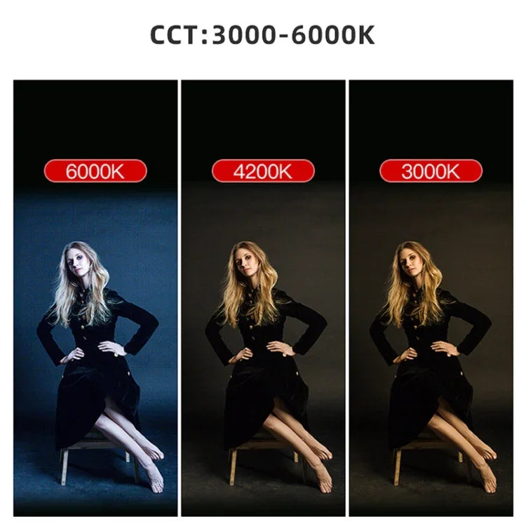 LUXCeO RGB 컬러풀 사진 LED 스틱 비디오 라이트 앱 제어 조절 가능한 색온도 방수 핸드헬드 LED 보조광 리모컨 포함, P200 RGB