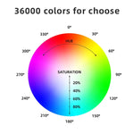 LUXCeO RGB 컬러풀 사진 LED 스틱 비디오 라이트 앱 제어 조절 가능한 색온도 방수 핸드헬드 LED 보조광 리모컨 포함, P200 RGB