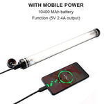 LUXCeO P7RGB 프로 컬러풀 사진 LED 스틱 비디오 라이트 앱 제어 조절 가능한 색온도 방수 핸드헬드 LED 보조광 리모컨 포함, P7RGB 프로