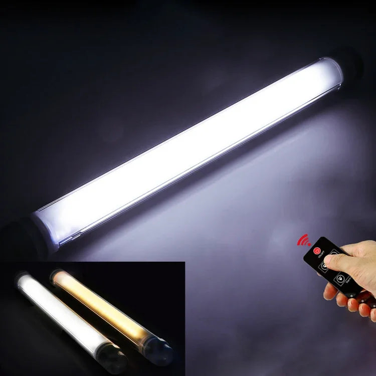 LUXCeO P7 듀얼 색온도 사진 LED 스틱 비디오 라이트 방수 핸드헬드 LED 보조광 리모컨 포함, P7