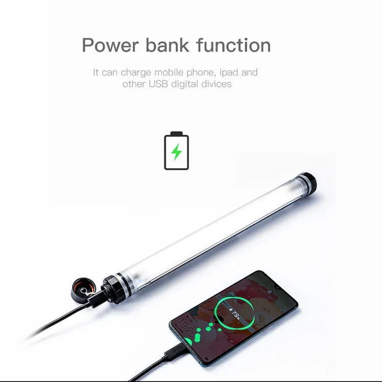 LUXCeO P7 듀얼 색온도 사진 LED 스틱 비디오 라이트 방수 핸드헬드 LED 보조광 리모컨 포함, P7