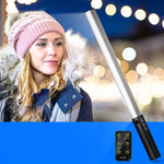 LUXCeO Q508S 듀얼 색온도 1000LM 사진 LED 스틱 비디오 라이트 핸드헬드 LED 보조광 플래시 조명 램프, Q508S