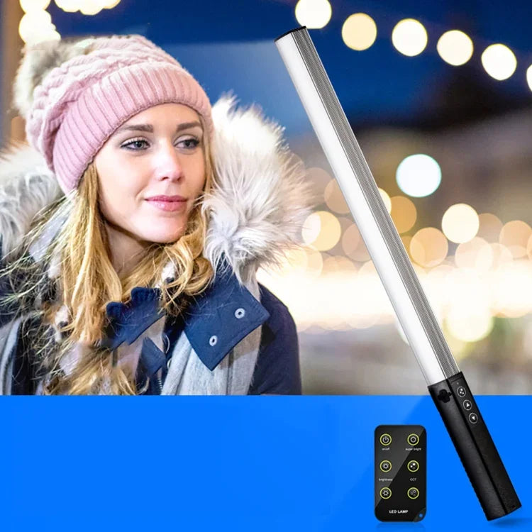 LUXCeO Q508S 듀얼 색온도 1000LM 사진 LED 스틱 비디오 라이트 핸드헬드 LED 보조광 플래시 조명 램프, Q508S