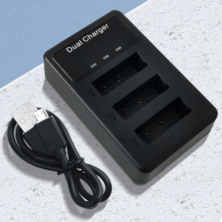 소니 NP-BX1 LCD 디스플레이 USB 3채널 충전기 USB 케이블 포함, 소니 NP-BX1용