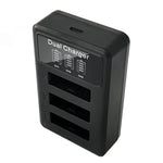 소니 NP-BX1 LCD 디스플레이 USB 3채널 충전기 USB 케이블 포함, 소니 NP-BX1용