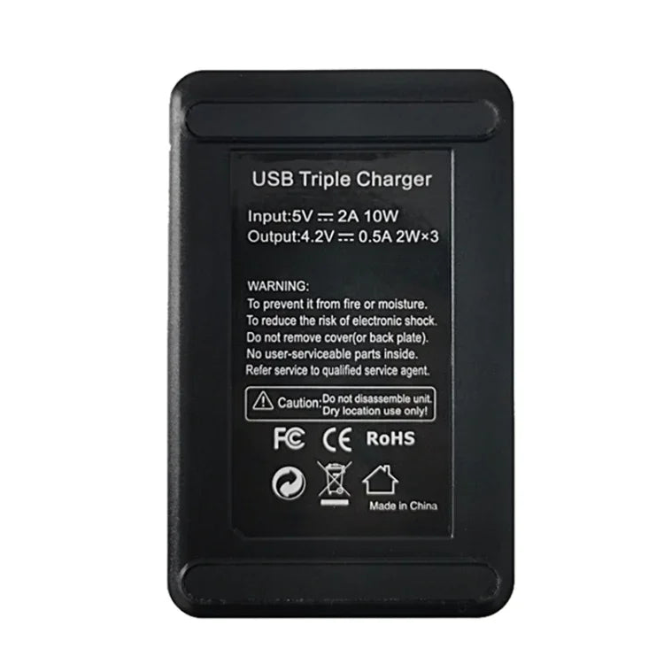 소니 NP-BX1 LCD 디스플레이 USB 3채널 충전기 USB 케이블 포함, 소니 NP-BX1용