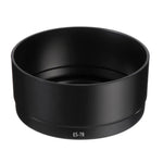 ES-78 캐논 EF 50mm f/1.2L USM 렌즈용 렌즈 후드 쉐이드, ES-78