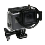 GoPro HERO5 스포츠 액션 카메라 전문용 58mm 16배 매크로 렌즈 클로즈업 필터 렌즈 베이스 및 어댑터 링, 렌즈 보호 캡, 분실 방지 손목 스트랩, 청소용 천 포함