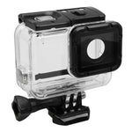 GoPro HERO5 스켈레톤 하우징 보호 케이스 커버, 버클 기본 마운트 및 리드 스크류 포함, 렌즈 분해 필요, 버클 기본 포함