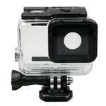 GoPro HERO5 스켈레톤 하우징 보호 케이스 커버, 버클 기본 마운트 및 리드 스크류 포함, 렌즈 분해 필요, 버클 기본 포함