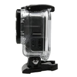 GoPro HERO5 스켈레톤 하우징 보호 케이스 커버, 버클 기본 마운트 및 리드 스크류 포함, 렌즈 분해 필요, 버클 기본 포함