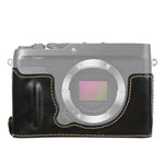 1/4인치 나사 PU 가죽 카메라 하프 케이스 베이스 FUJIFILM XE4용, FUJIFILM XE4용