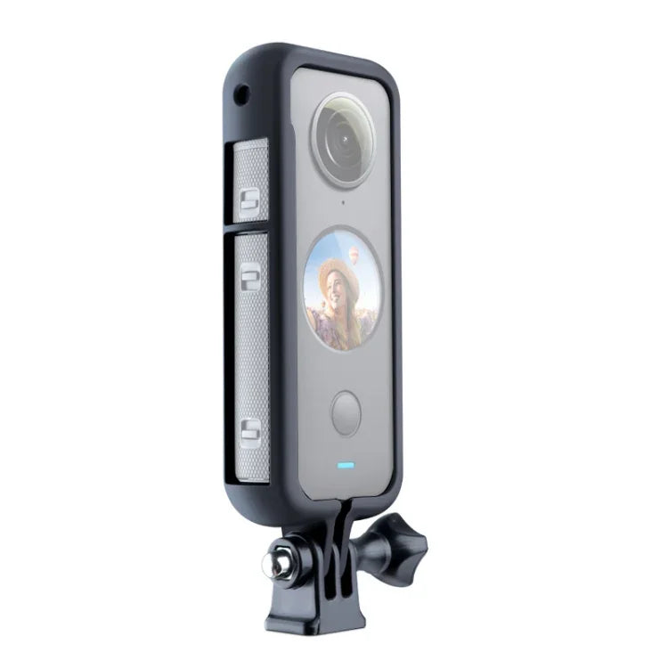 Insta360 One X2용 PC 플라스틱 보호 프레임 마운트 케이지 삼각대 베이스 어댑터 포함, Insta360 One X2용