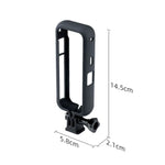 Insta360 One X2용 PC 플라스틱 보호 프레임 마운트 케이지 삼각대 베이스 어댑터 포함, Insta360 One X2용