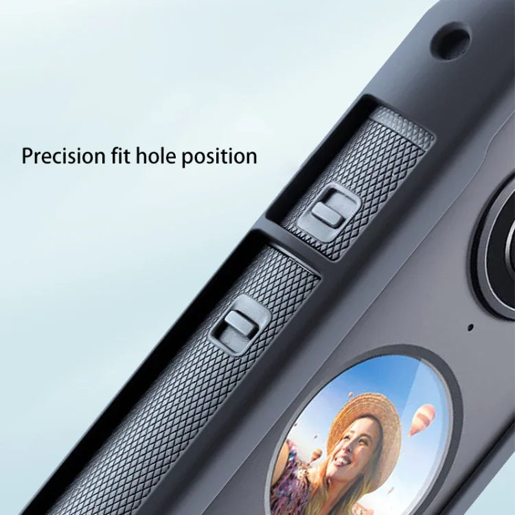 Insta360 One X2용 PC 플라스틱 보호 프레임 마운트 케이지 삼각대 베이스 어댑터 포함, Insta360 One X2용