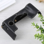 1/4 inch Thread Litchi Texture PU Leather Camera Half Case Base for FUJIFILM X-T4, For FUJIFILM X-T4 Litchi