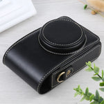 수직 플립 전신 카메라 PU 가죽 케이스 가방 스트랩 포함 Ricoh GR III / GRII, Sony ZV-1 / DSC-RX100M7 / RX100M6 / RX100M5 / RX100M2용, Ricoh GR III용