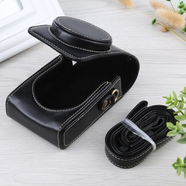 수직 플립 전신 카메라 PU 가죽 케이스 가방 스트랩 포함 Ricoh GR III / GRII, Sony ZV-1 / DSC-RX100M7 / RX100M6 / RX100M5 / RX100M2용, Ricoh GR III용