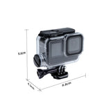 GoPro HERO10 Black / HERO9 Black 30m 충전 방수 하우징 케이스 및 버클 기본 마운트 & 나사, GoPro HERO9 Black / 충전용