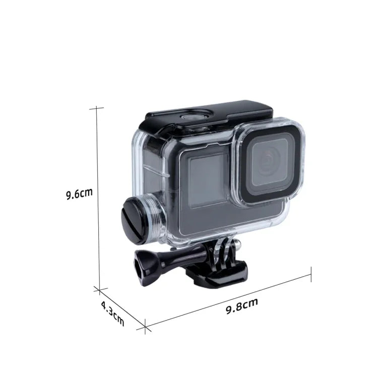GoPro HERO10 Black / HERO9 Black 30m 충전 방수 하우징 케이스 및 버클 기본 마운트 & 나사, GoPro HERO9 Black / 충전용
