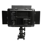 Godox LED308C II 308LED 조광 가능한 사진 조명 860LUX 전문 브이로깅 비디오 및 사진 스튜디오 조명 Canon / Nikon DSLR 카메라용