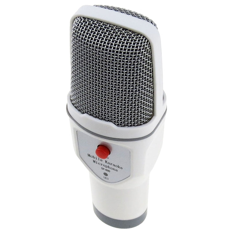 SF-690 휴대폰 노래방 녹음 콘덴서 마이크, 전문 노래방 라이브 채팅 커패시터 마이크