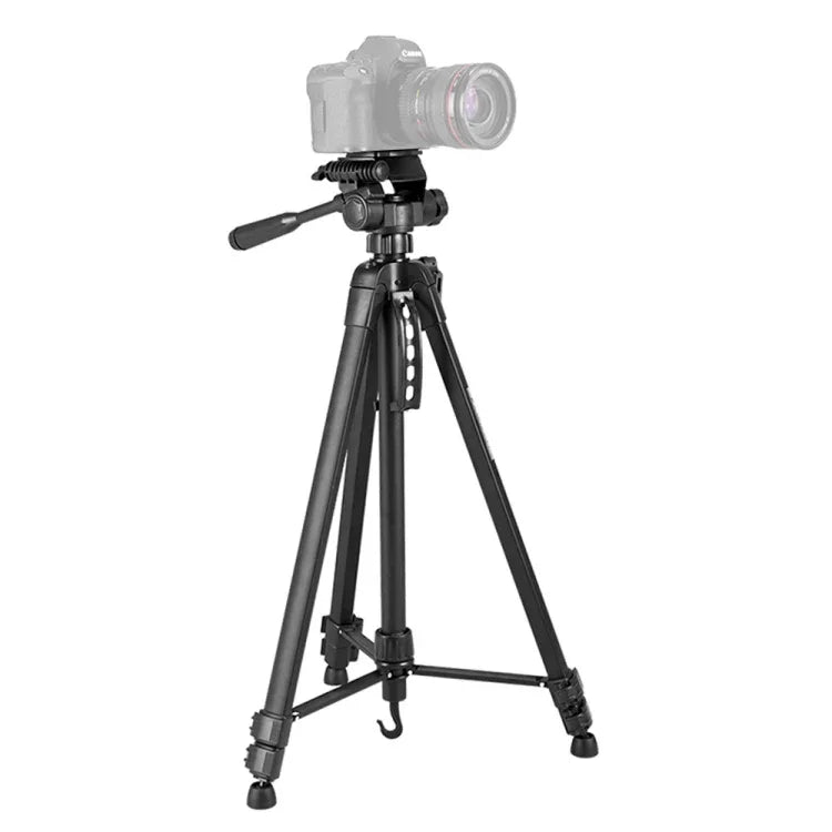 WeiFeng WT-3560 3단 접이식 다리 라이브 방송용 알루미늄 합금 삼각대 마운트, WT-3560