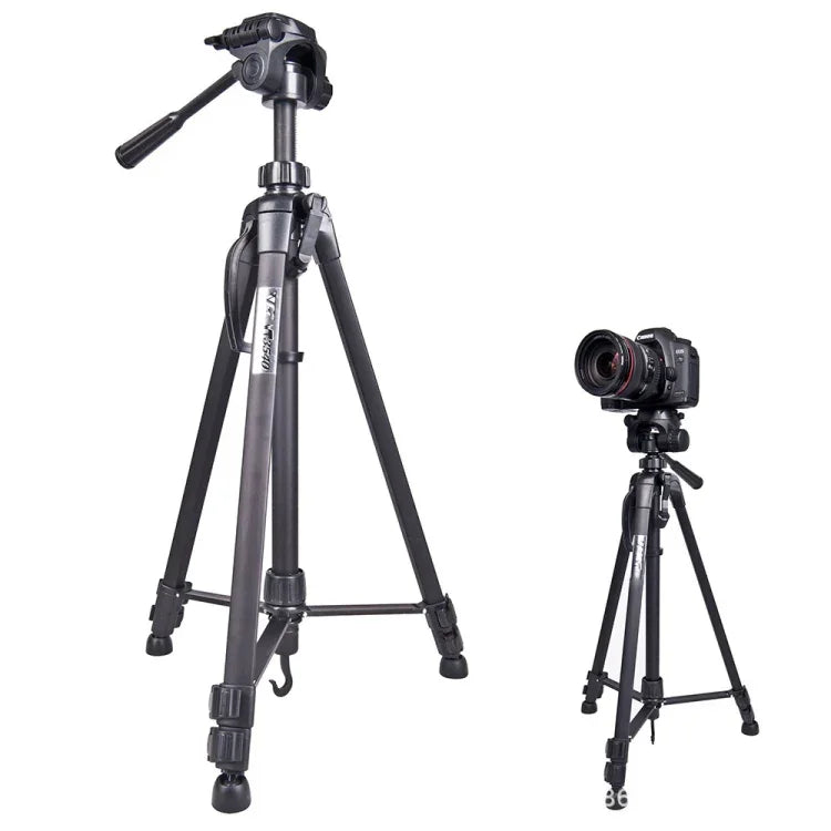 WeiFeng WT-3560 3단 접이식 다리 라이브 방송용 알루미늄 합금 삼각대 마운트, WT-3560
