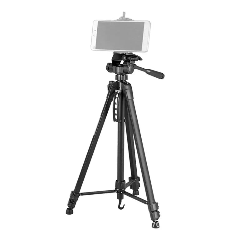 WeiFeng WT-3560 3단 접이식 다리 라이브 방송용 알루미늄 합금 삼각대 마운트, WT-3560