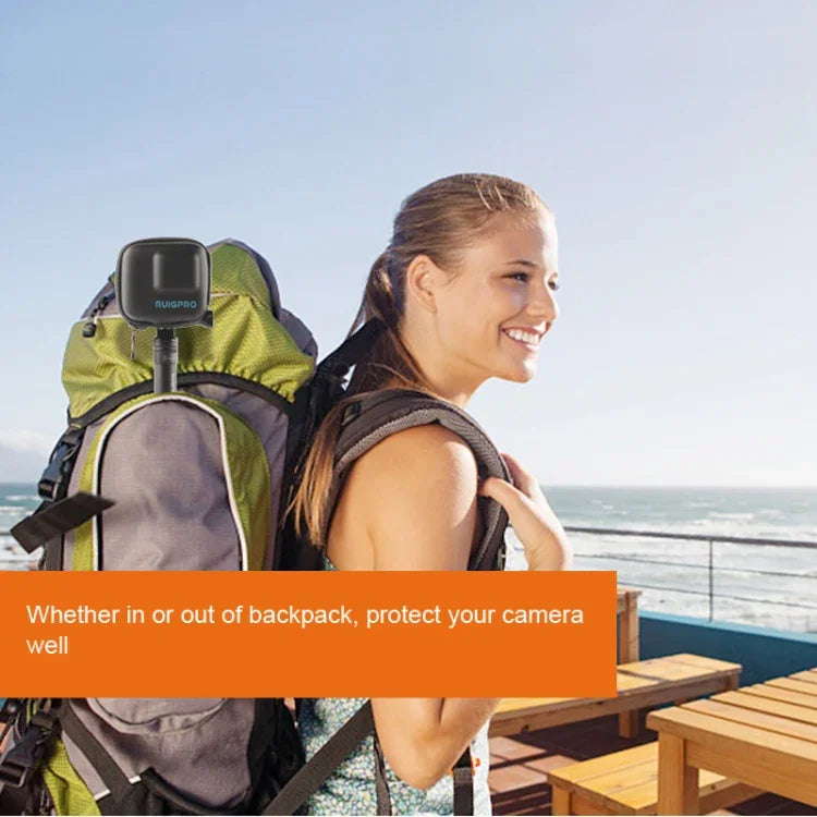 GoPro Hero11 Black / HERO10 Black / HERO9 Black / HERO8 Black /7 /6 /5용 RUIGPRO 슈퍼 미니 EVA 저장 보호 케이스 박스, GoPro HERO7 /6 /5용