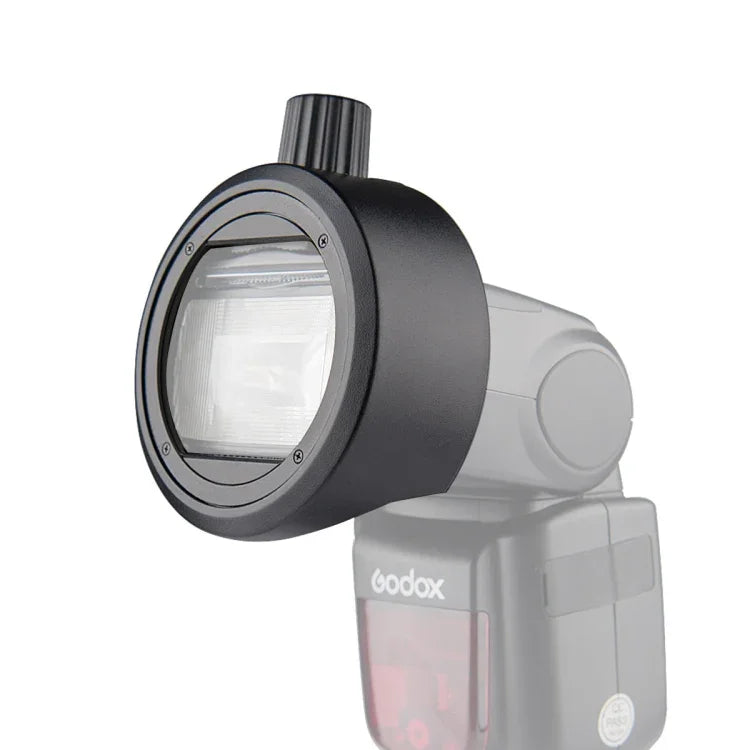Godox TT685 / V860II / V350 / TT600용 Godox S-R1 플래시 스피드라이트 라운드형 어댑터, S-R1