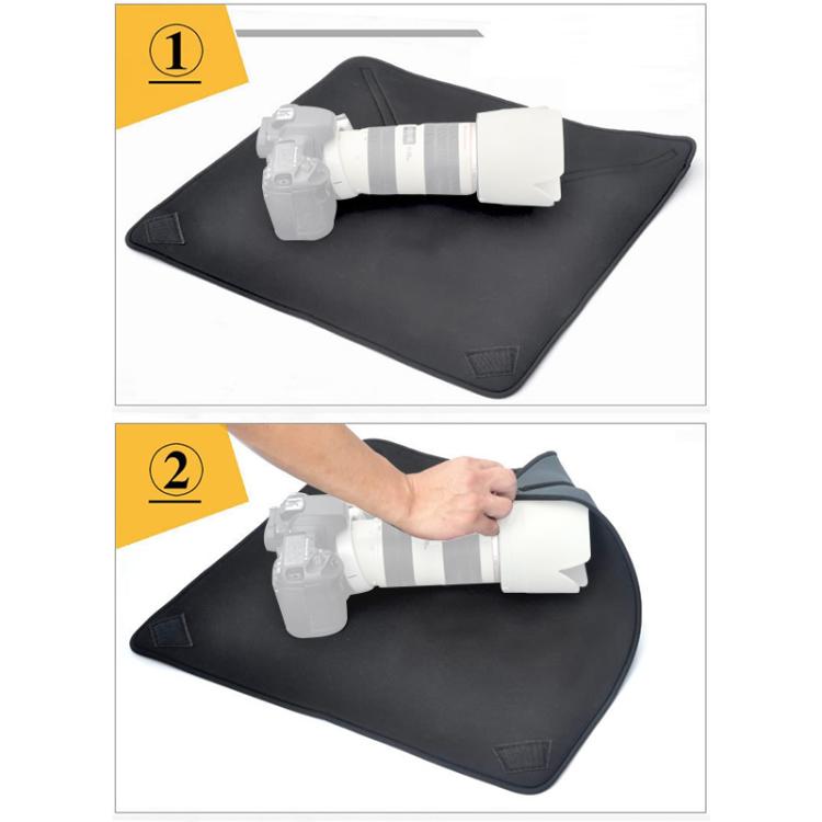 충격 방지 네오프렌 가방 매직 랩 담요 캐논 / 니콘 / 소니 카메라 렌즈용, 크기: 55 x 55cm, 55 x 55cm