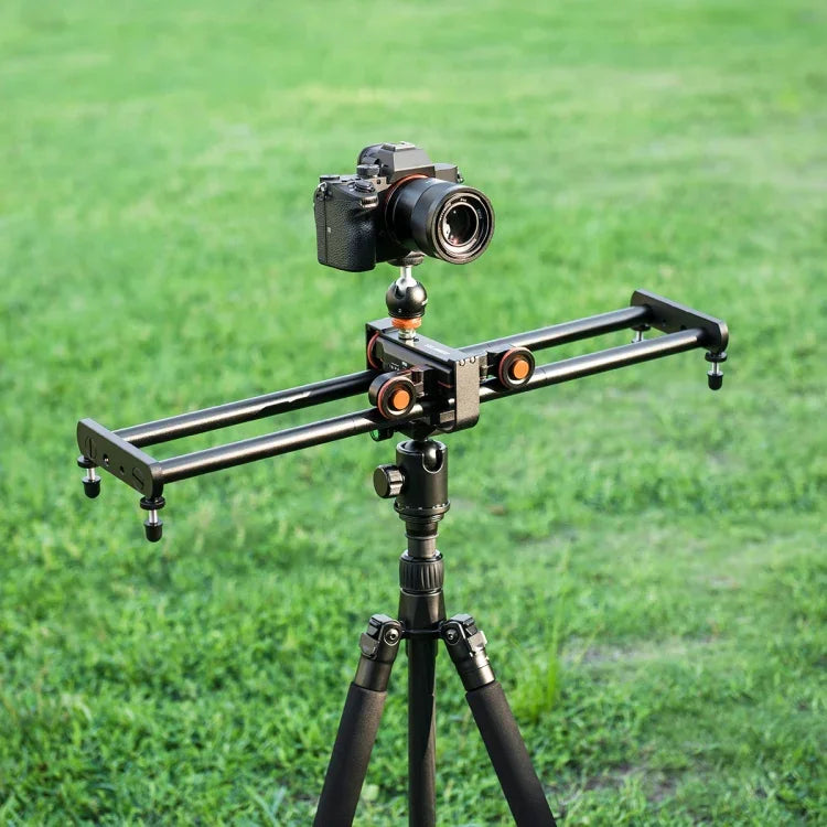 YELANGU L4X-60ET 60cm 스플라이싱 슬라이드 레일 트랙 + 트롤리 레일 버클과 볼헤드, SLR 카메라 / 비디오 카메라용, L4X-60ET 60cm