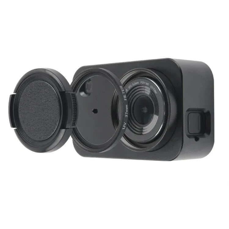 Xiaomi Mijia 소형 카메라용 하우징 쉘 알루미늄 합금 보호 케이지 37mm 필터 렌즈 및 렌즈 캡, 나사 포함