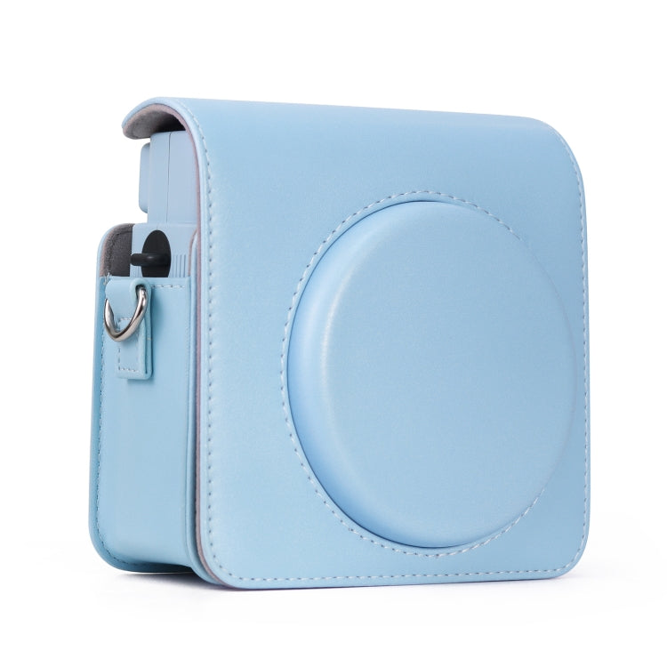 FUJIFILM instax Square SQ1용 스트랩 포함 전신 PU 가죽 케이스 카메라 가방