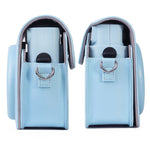 FUJIFILM instax Square SQ1용 스트랩 포함 전신 PU 가죽 케이스 카메라 가방