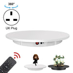 60cm 전동 회전 디스플레이 스탠드 소품 턴테이블, 하중: 100kg, 플러그인 전원, UK 플러그, 60cm, UK 플러그